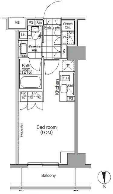 Park Habio Akihabara - Floor Plan - []