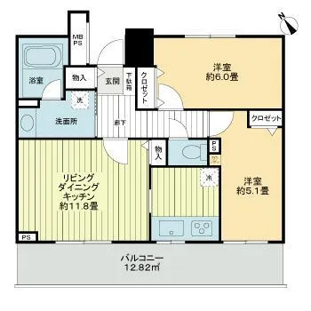 Lions Mansion Mejiro - Floor Plan - ["Rectangle", "Font", "Schematic"]