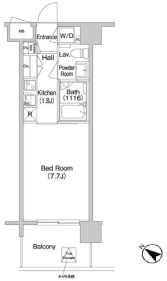 Comforia Minamisunamachi - Floor Plan - []