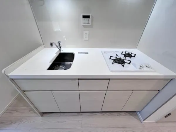 Brillia Ist Shibuya Honmachi - Interior - ["Kitchen Sink", "Plumbing fixture", "Flooring"]