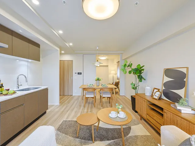Duo Flatz Itabashi Oyama - Design - ["Apartment", "Wood flooring", "Light fixture"]