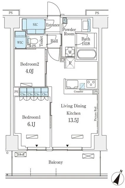 Royal Parks Akabane North - Floor Plan - ["Diagram", "Plan", "Floor plan"]