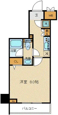 Isle Ryogoku 2nd Building - Floor Plan - ["Apartment"]